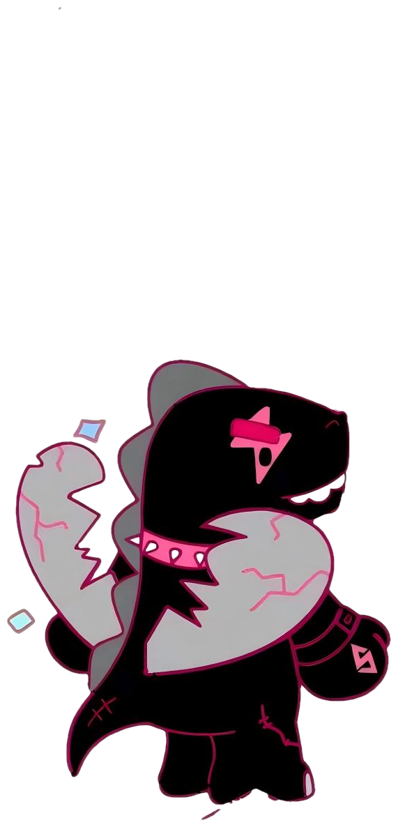 黑粉素龙
